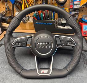 VOLANTE ORIGINALE AUDI TT 8S MK3 NUOVO CON AIRBAG