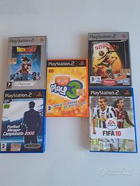 PLAYSTATION  2  5 CIOCHI