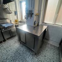 Mobile acciaio inox cucina professionale
