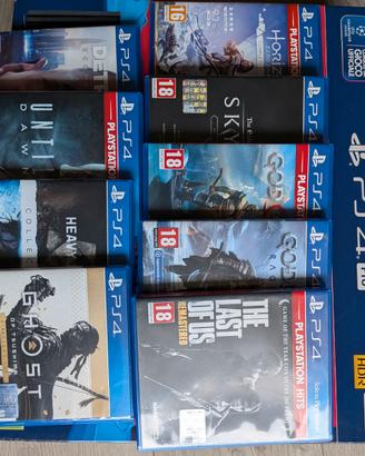 PS4 PRO. 1TB + 2 Controller + 10 Giochi