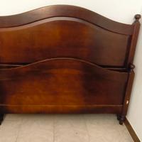 Letto con rete e materasso