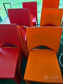 Sedie in polipropilene