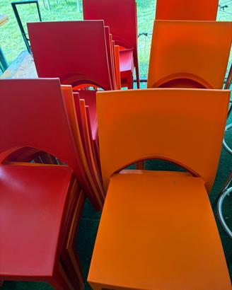 Sedie in polipropilene