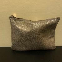 Pochette porta trucchi oro glitterata kiko nuova