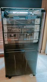 impianto HiFi Philips vintage