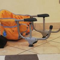 SEGGIOLINO DA TAVOLO CHICCO con borsa
