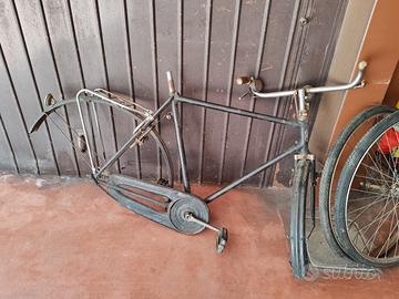 bici freni a bacchetta uomo bianchi da restaurare