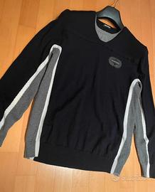 Maglione uomo pura lana tg.XL- Dirk Bikkembergs