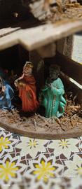 Capanna del presepe anni 70 