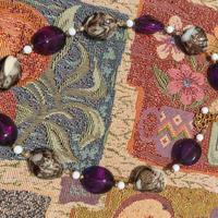 Collana + Bracciale vetro di Murano 