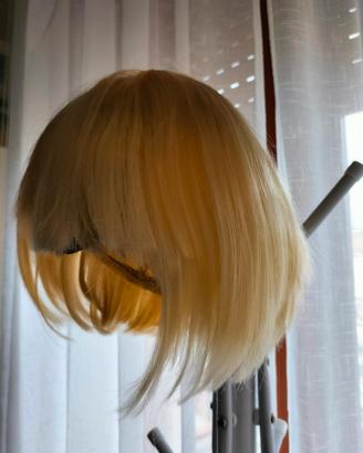 Parrucca bionda / giallo Cosplay Caschetto corto