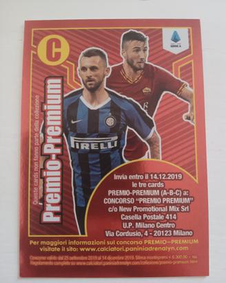 Cards Calciatori Adrenalyn XL 2019-20 Premio C