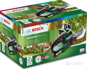 Bosch Motosega Elettrosega UniversalChain 18.18V.