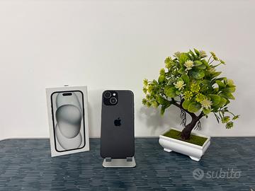 iPhone 15 128GB Nero Garanzia Apple