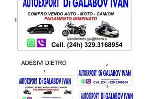 AUTO-VEICOLI COMMERCIALI-CAMION-FURGONI