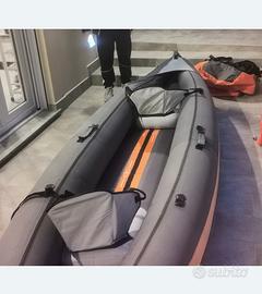 Kayak 3 posti gonfiabile COMPLETO DI TUTTO 
