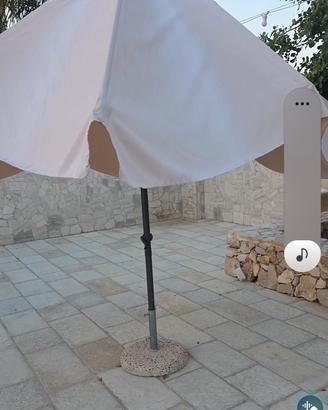 ombrellone  3.5 × 3.5  per giardino