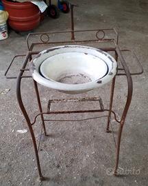 toilette/lavabo vintage da restaurare