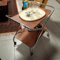 Carrellino porta vivande pieghevole 