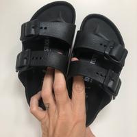 Birkenstock Arizona black sandali con cinturini