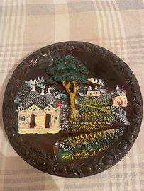 Decorazione da parete con Alberobello