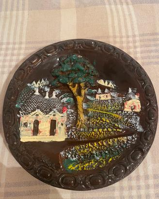 Decorazione da parete con Alberobello