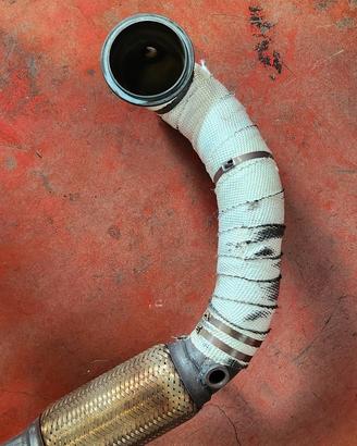 Downpipe bendato e filtro centrale sportivo 1750