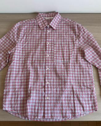 Camicia Zara a Quadri Goffrata / Seersucker Nuova