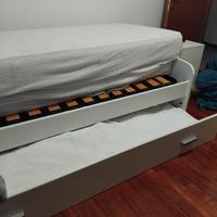 letto a cassettone 