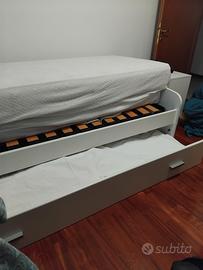 letto a cassettone 
