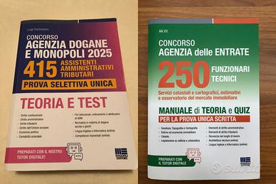 LIBRO libro concorso maggioli funzionari agenzia e