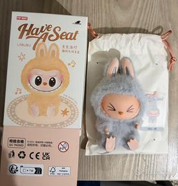 Popmart labubu have a seat -HEHE