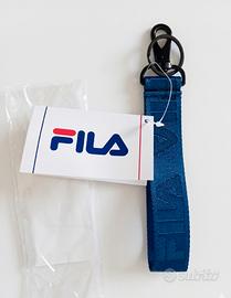 Portachiavi FILA Blu Navy Nuovo con QR Code 