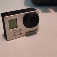 GoPro Hero3+ black super accessoriata e case rigid