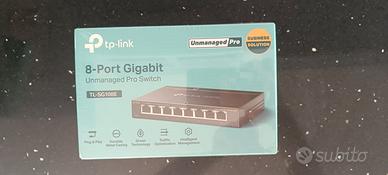 Switch TP-Link 8 Porte Gigabit TL-SG108E