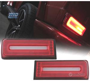 FANALI DINAMICI MERCEDES W463 07-17 ROSSO AFFUMICA