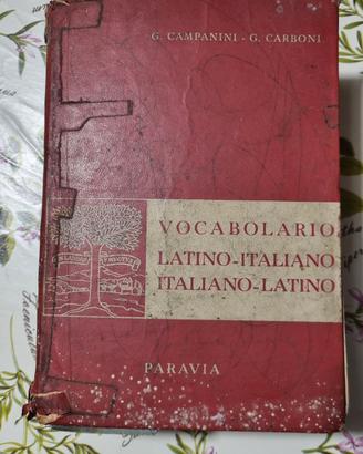Vocabolario Latino-Italiano, Italiano-Latino