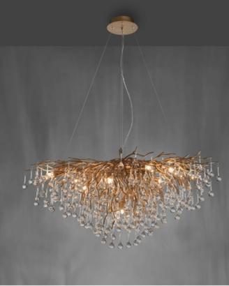 Lampadario e Plafoniera Paul Neuhaus Design Ottone