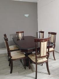  Set Sala da Pranzo Stile Classico ‘900 