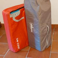 Lettino da campeggio con materassino