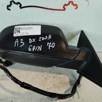 SPECCHIETTO RETROVISORE SINISTRO AUDI A3 Serie (8P