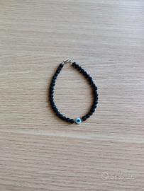 Bracciale estivo con occhio portafortuna