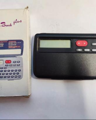 Agenda Elettronica Calcolatrice Vintage - Data Ban