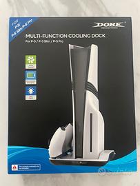 Base per raffreddamento PS5 e caricamento Joystick