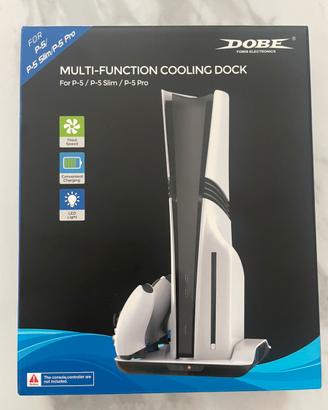 Base per raffreddamento PS5 e caricamento Joystick