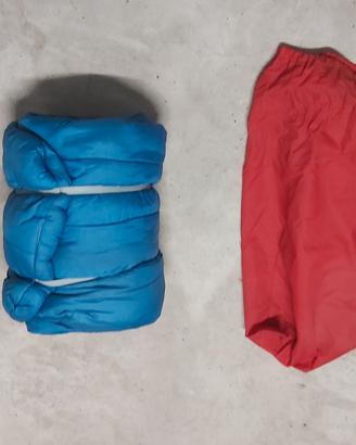 Sacco a Pelo a Mummia Blu.