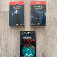 Dan Simmons - 3 libri Hyperion e Il canto di Kalì