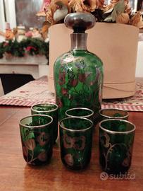 Antico servizio da liquore