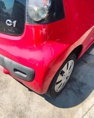 CITROEN C1 2010 PARAURTI POSTERIORE