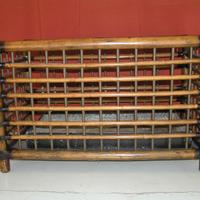 Smania Interni - Grande fioriera in legno e ottone